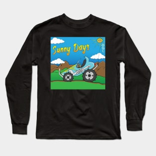 Sunny Days Light Blue Offroad 4x4 Rock Crawler Truck Long Sleeve T-Shirt